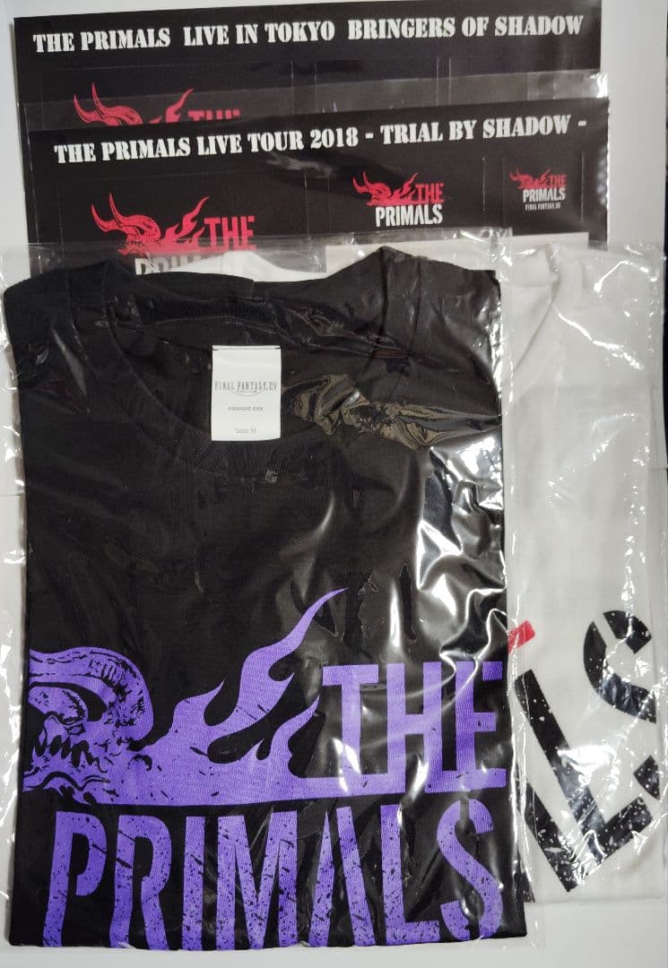 THE PRIMALS ライブツアーTシャツ 2枚＆ステッカー2種セット