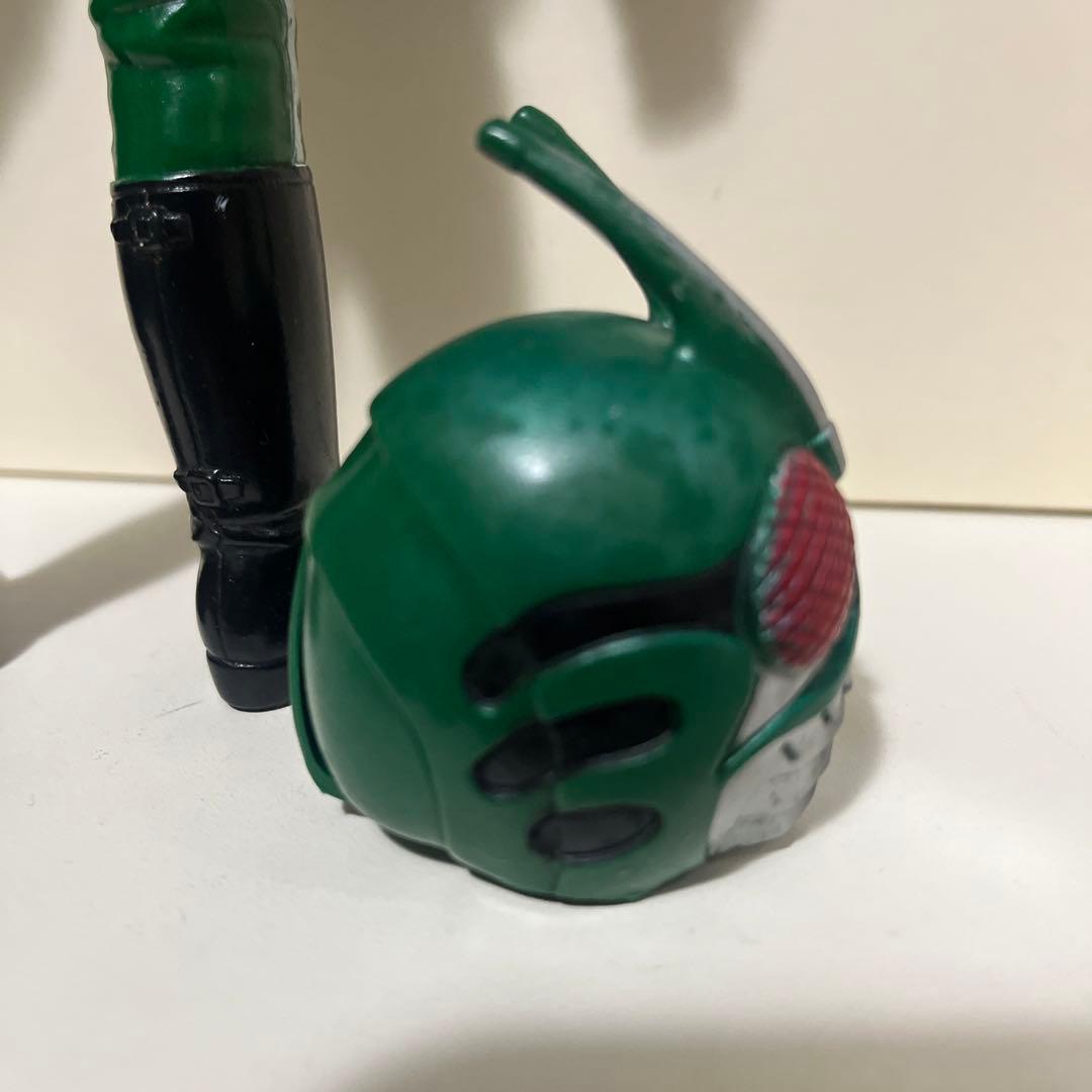 ポピー製 スカイライダー 面取れ 面替え ソフビ フィギュア