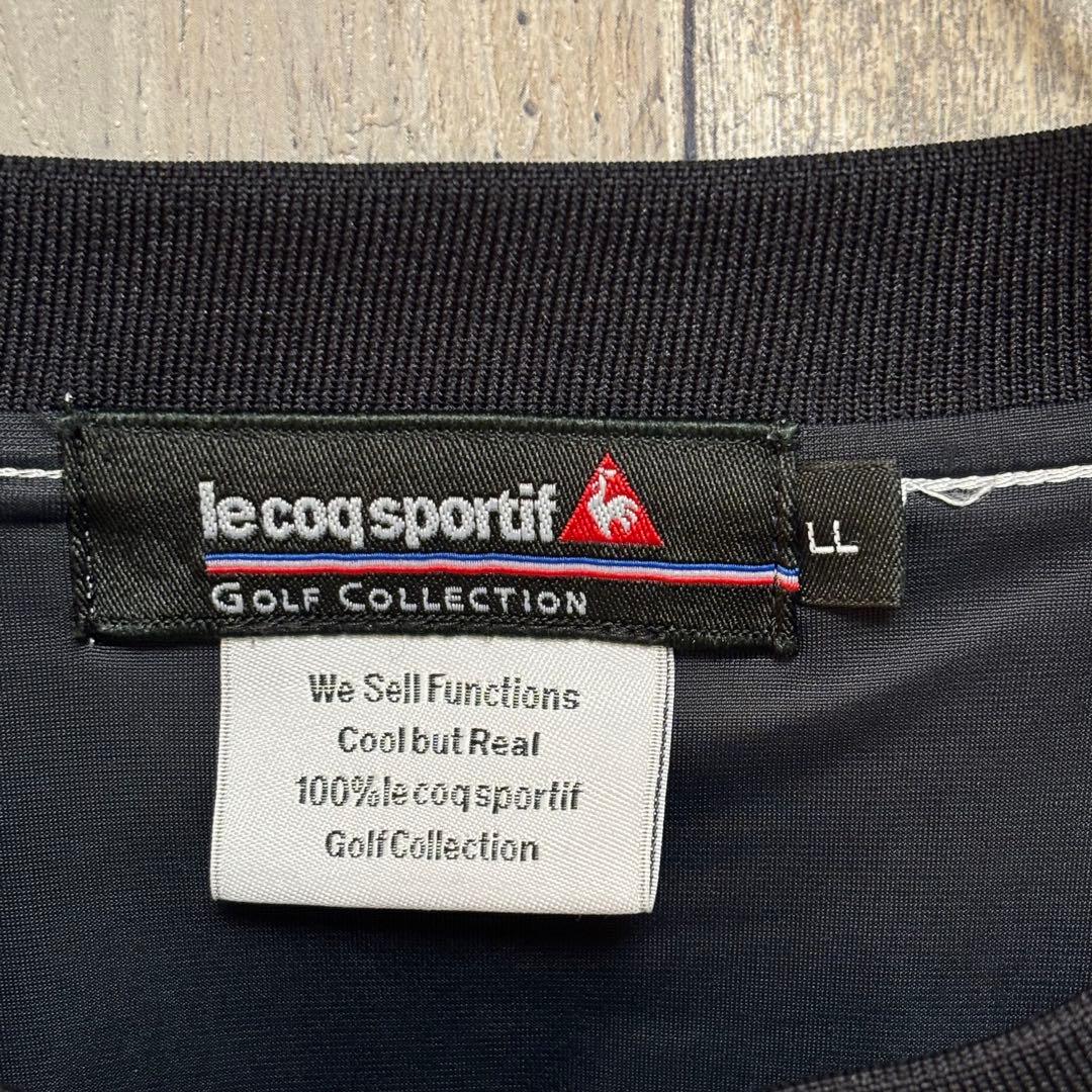 ルコックスポルティフゴルフ　ハイブリッド　裏起毛　スウェット　サイドジップ　LL