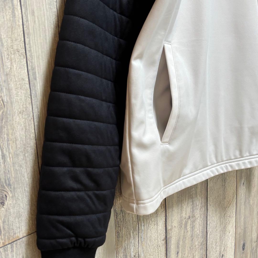 ルコックスポルティフゴルフ　ハイブリッド　裏起毛　スウェット　サイドジップ　LL