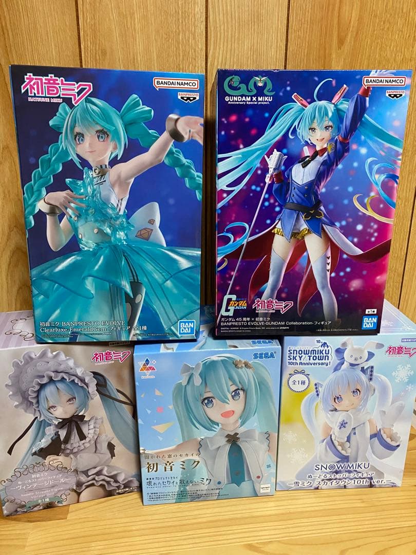初音ミク フィギュアセット バンダイ