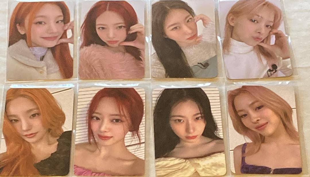 ゆりリリ　ITZY R 4セット