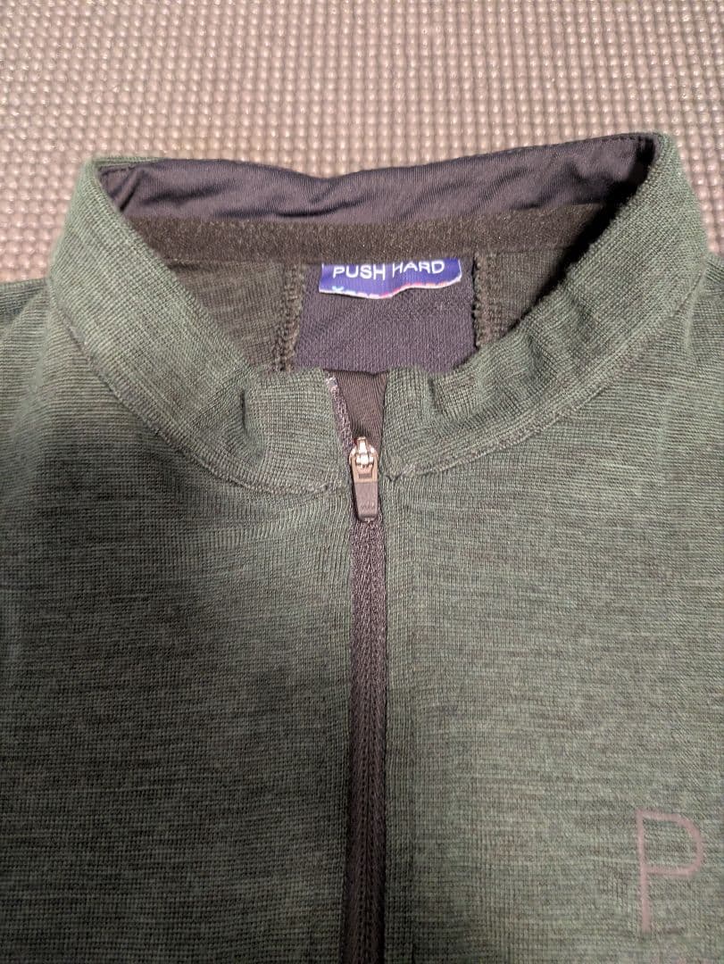 Push Hard ロングスリーブジャージ カーキ