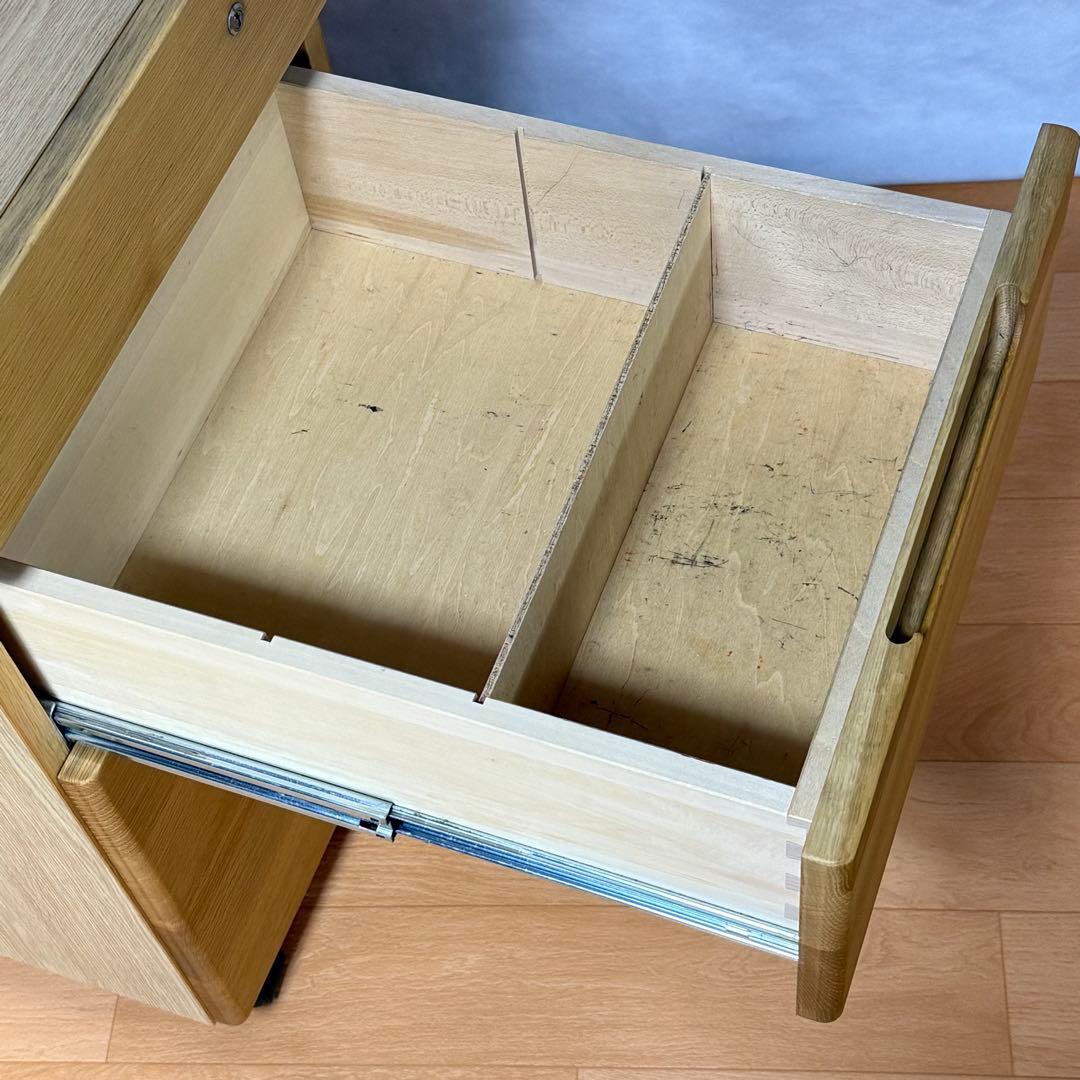 カリモク家具 ピュアナチュール デスクワゴン SU0377 ピュアオーク