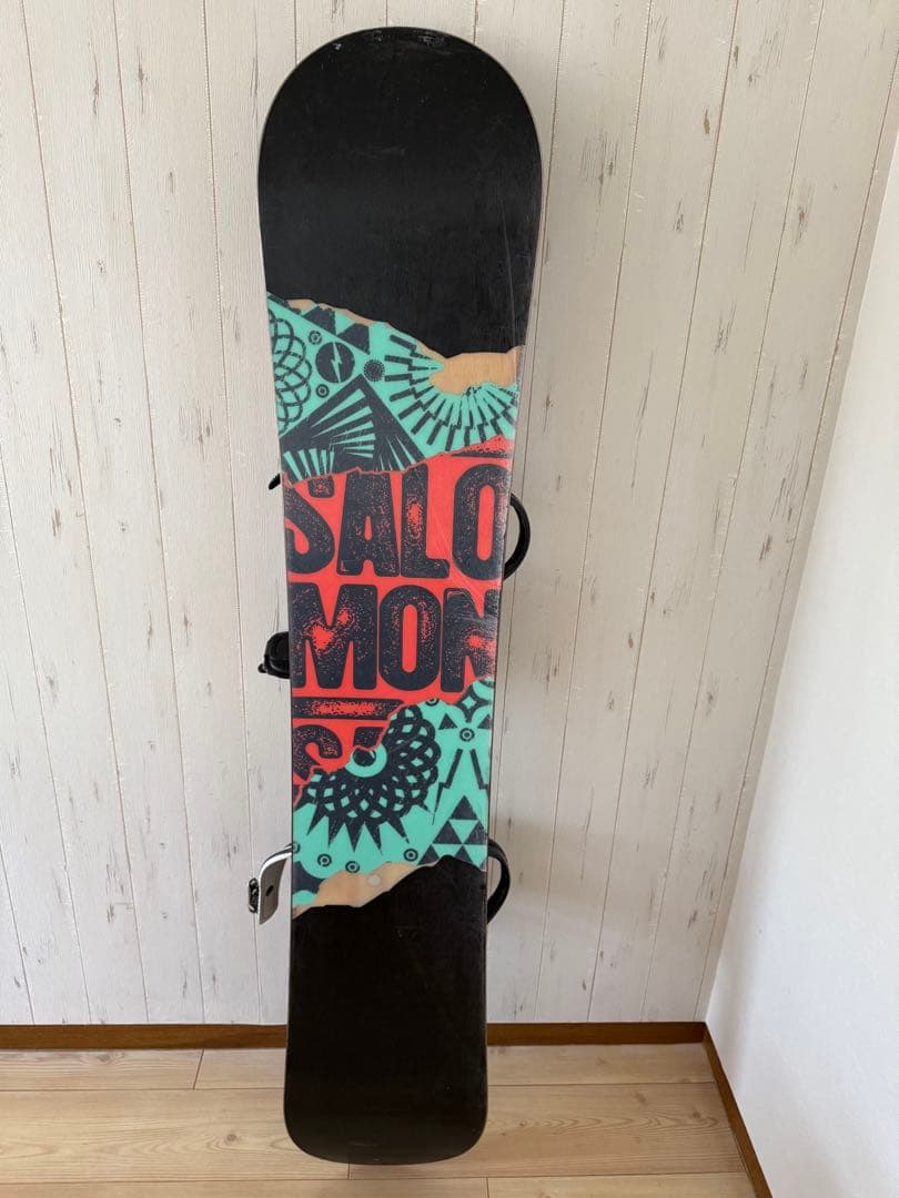 Salomon スノーボード ビンディング、ボードケース付き