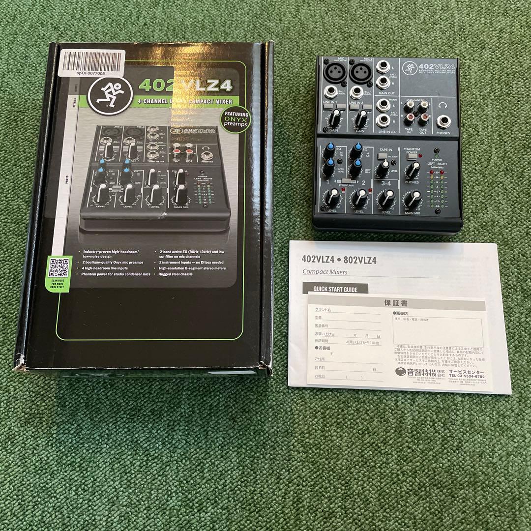 Mackie 402VLZ4 アナログミキサー
