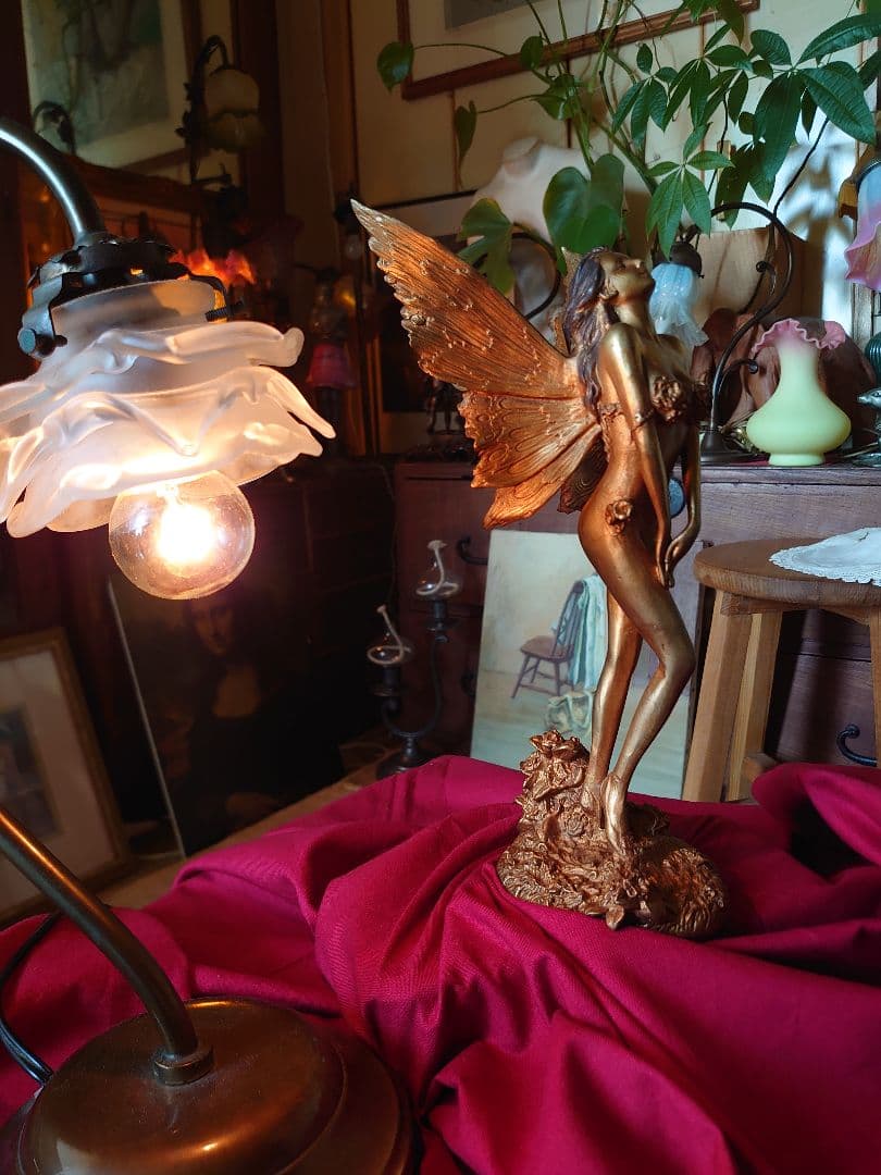 ヴィンテージ　ブロンズ像「勝利の女神」