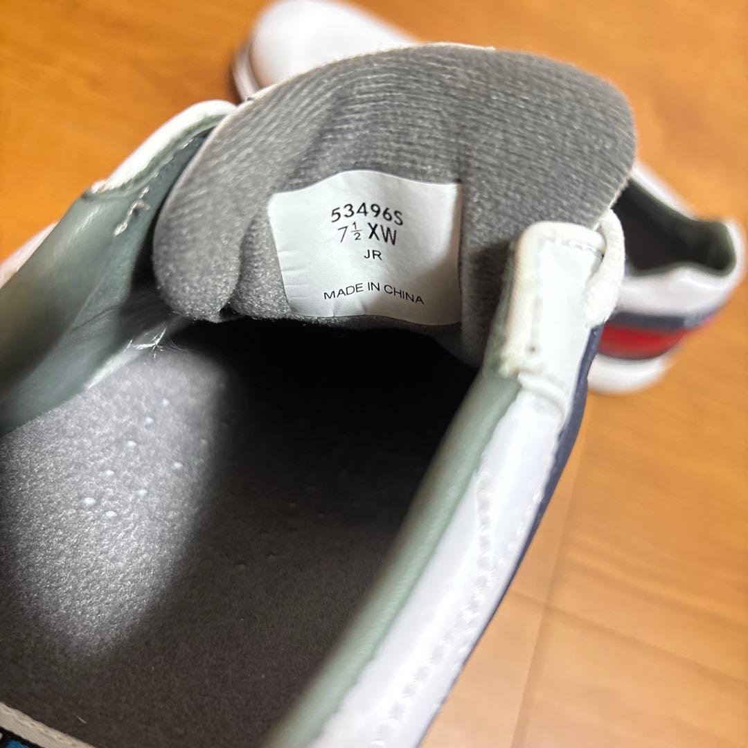 FJ ゴルフシューズ PROSL ホワイト/ネイビー/レッド