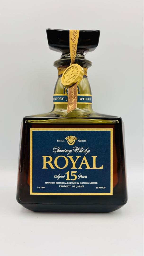 未開栓 サントリーローヤル プレミアム15年 ブルーラベル 700ml 40%