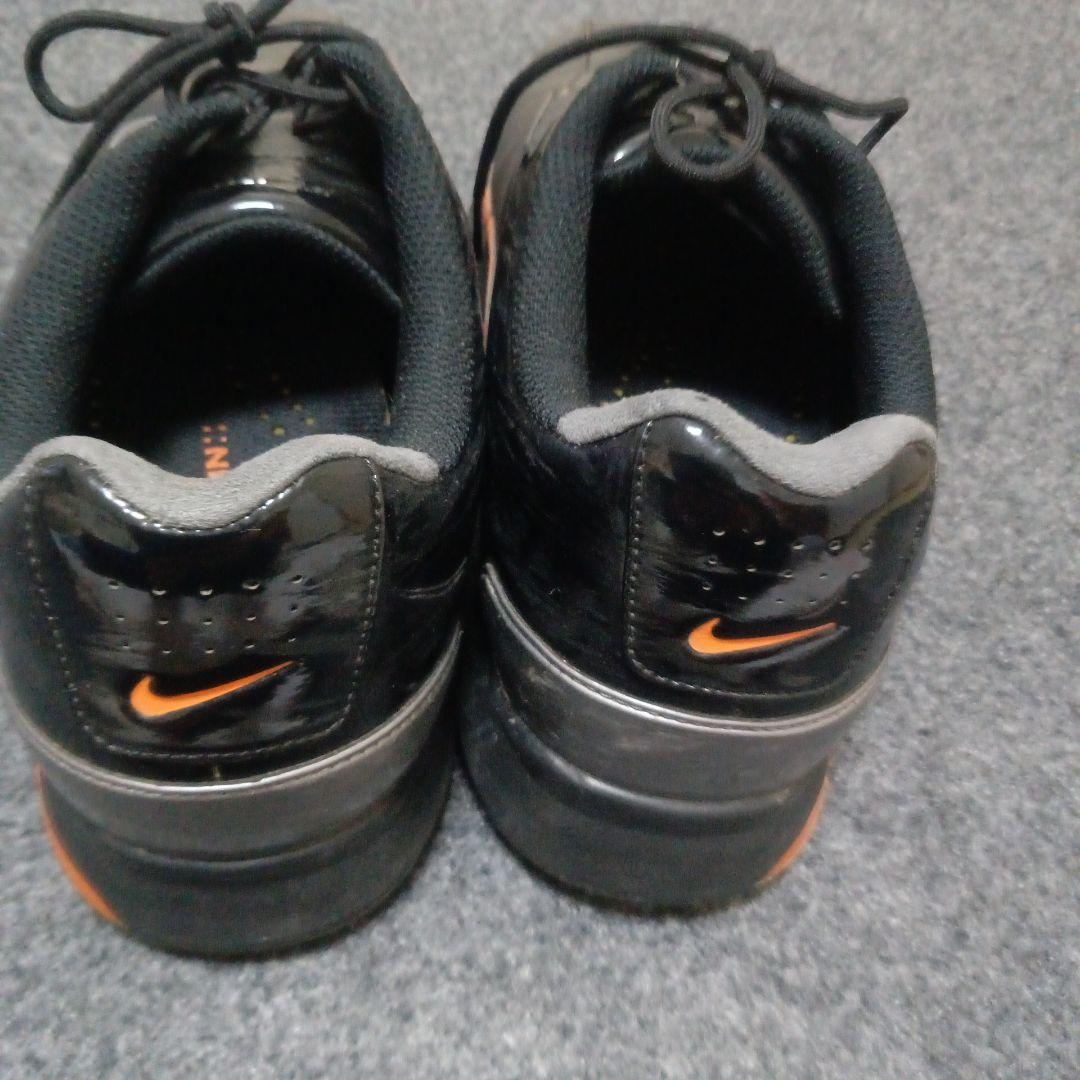 NIKE ゴルフシューズ ブラック/オレンジ 26センチ
