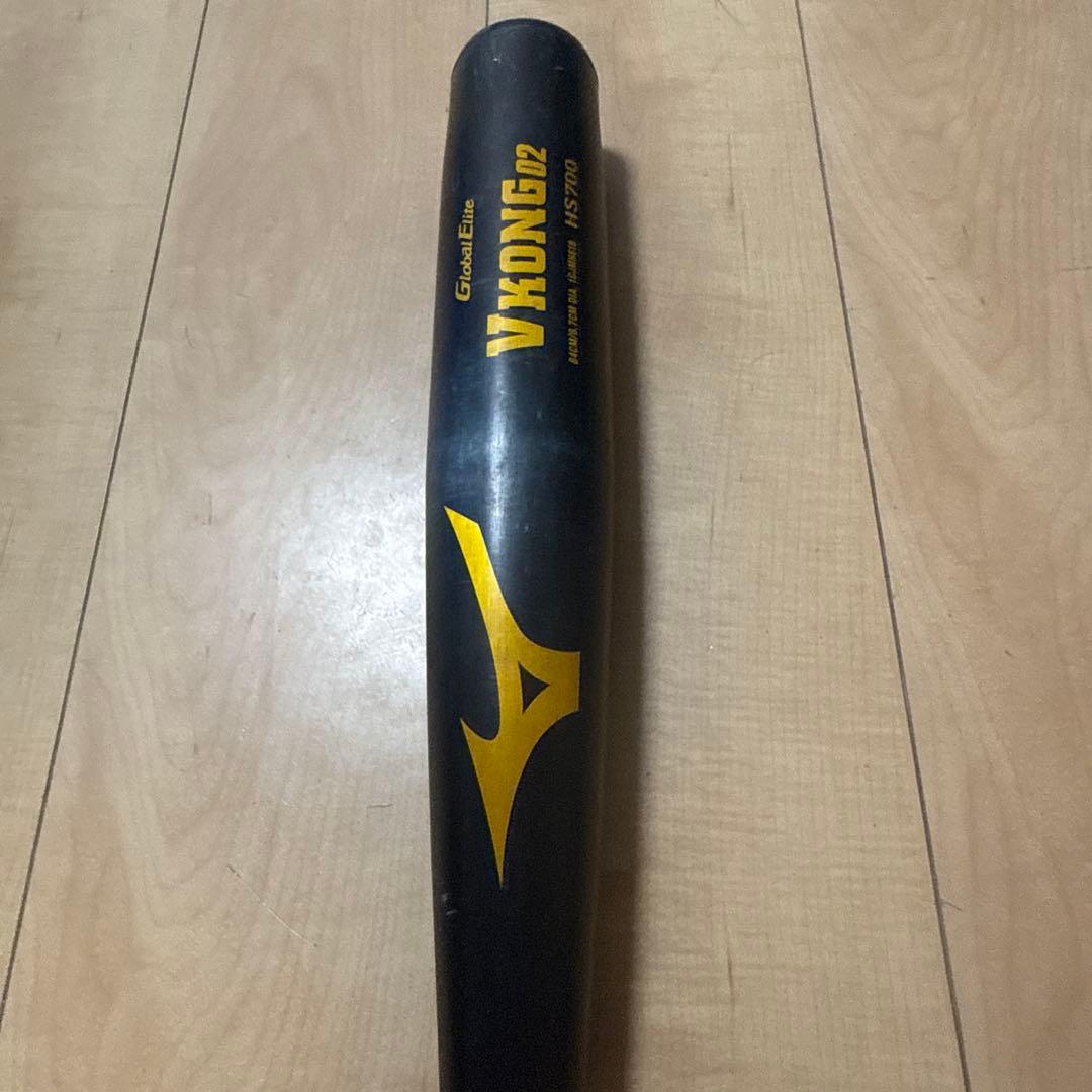 VKONG02硬式高反発バット84センチ中学生用