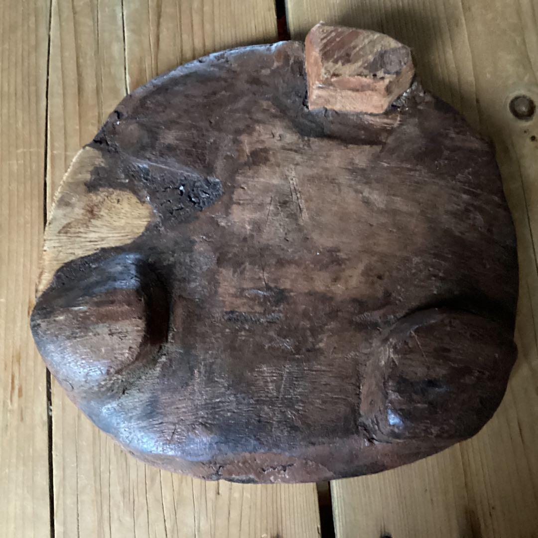 アフリカ　セヌフォスツール　花台　展示台　プリミティブアート