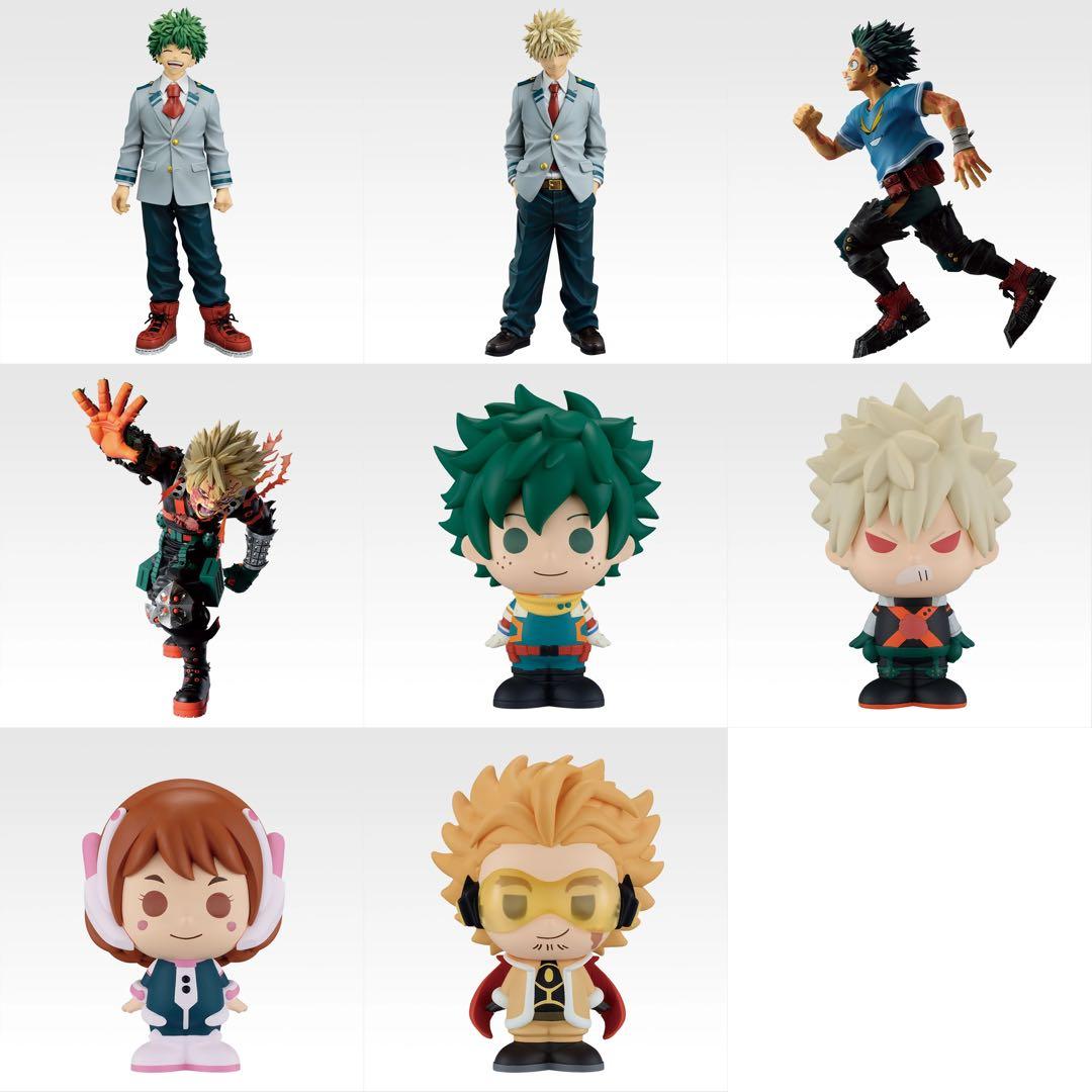 フィギュア ８点セット　一番くじ 僕のヒーローアカデミア -紡がれる想い-