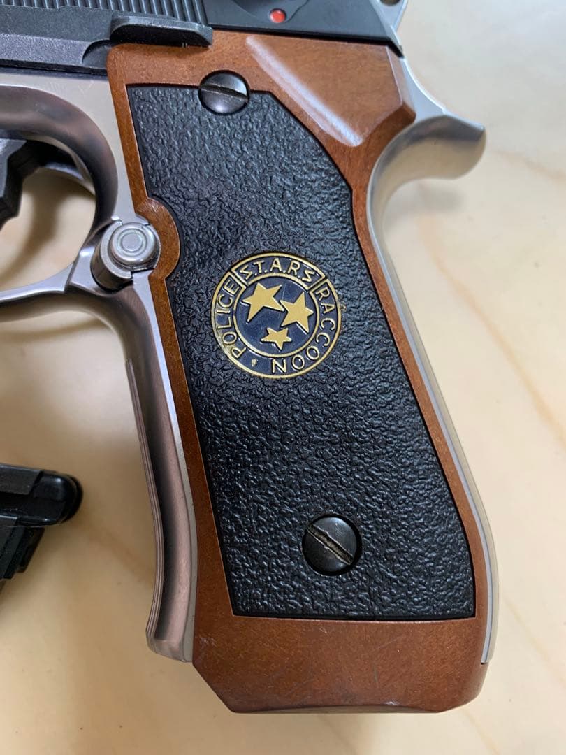 東京マルイサムライエッジスタンダードモデル　固定ポップ　ハーフシルバー