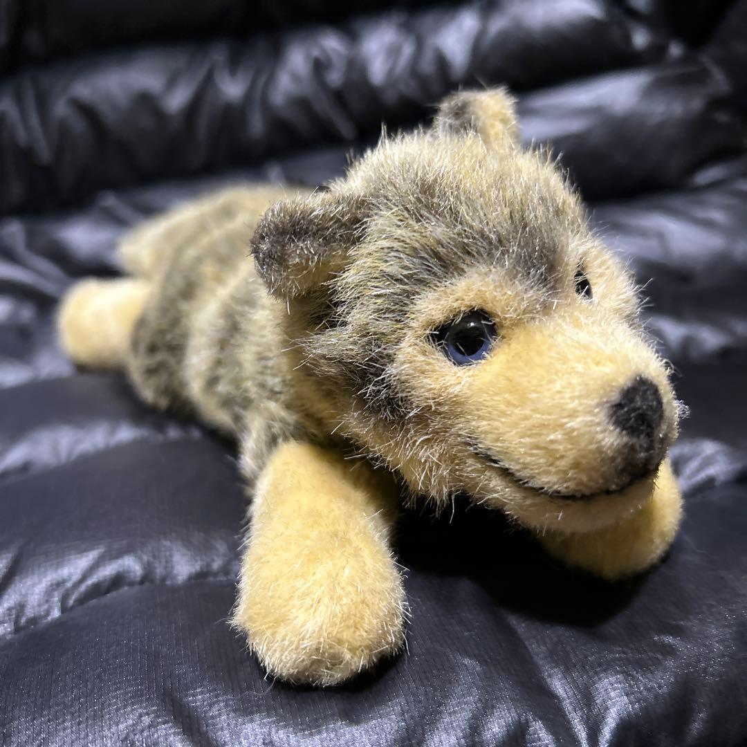 KOSEN ぬいぐるみ　オオカミの子　伏せ❣️