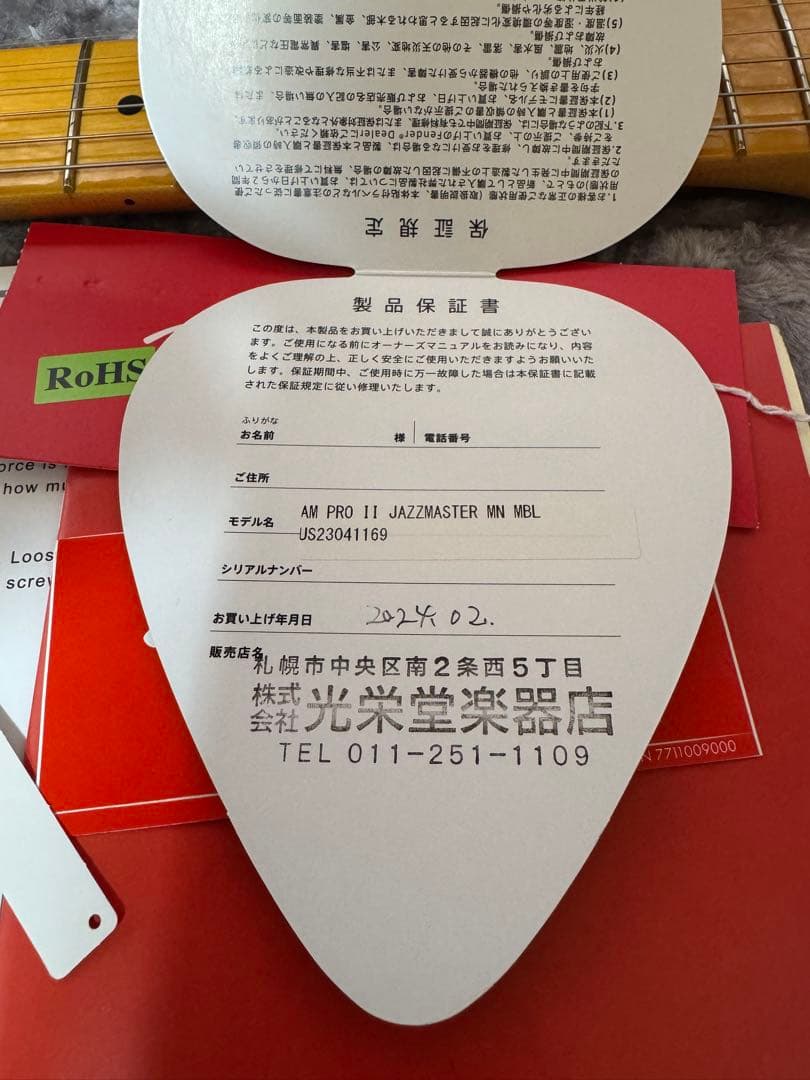 Fender American Pro Ⅱ Jazzmaster