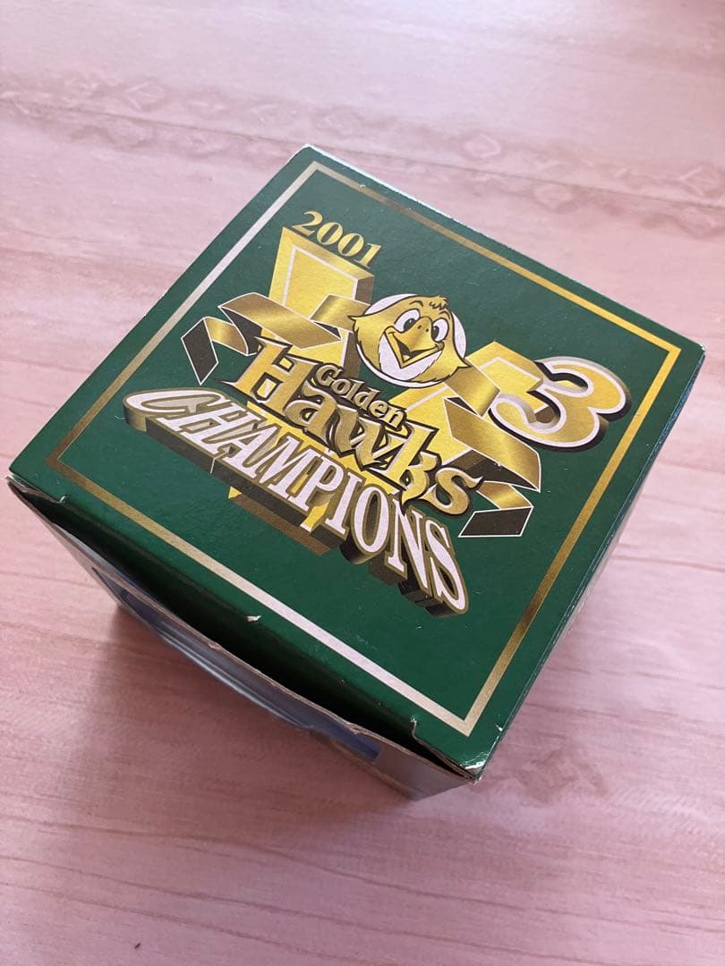 2001年 福岡ダイエーホークス　幻の優勝サイン入りボール
