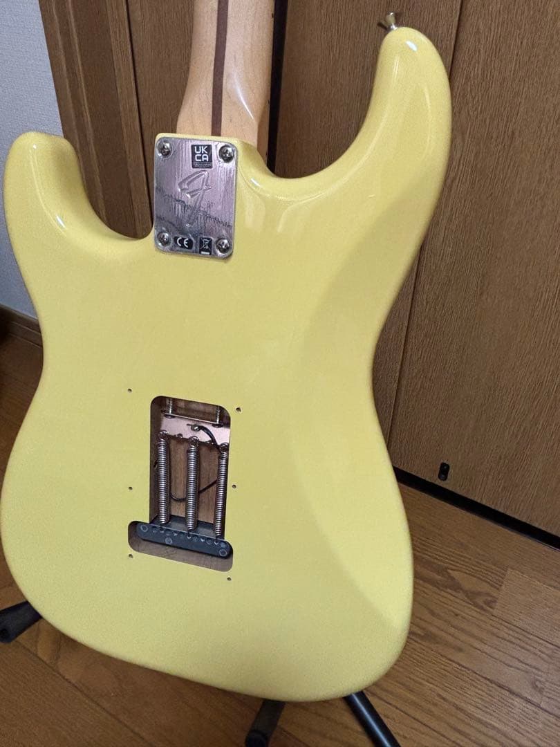 フェンダーplayerストラトキャスターメキシコ(バタークリーム) 新品同様！