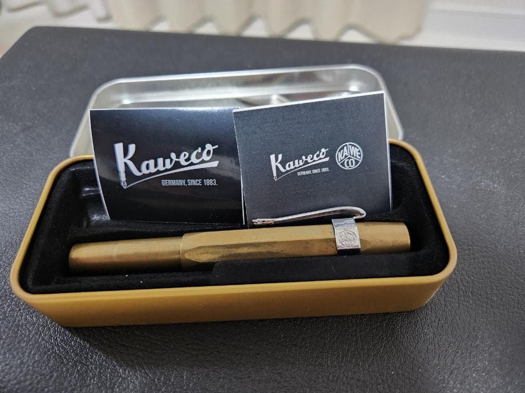 カヴェコ ブラス スポーツ 万年筆　kaweco BRASS Sport