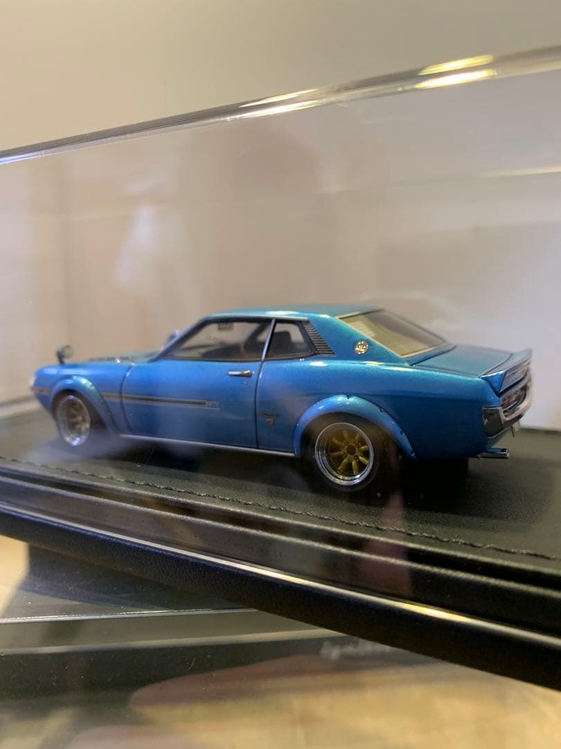 イグニッションモデル　1/43 セリカ 1600GTV TA22 ブルー