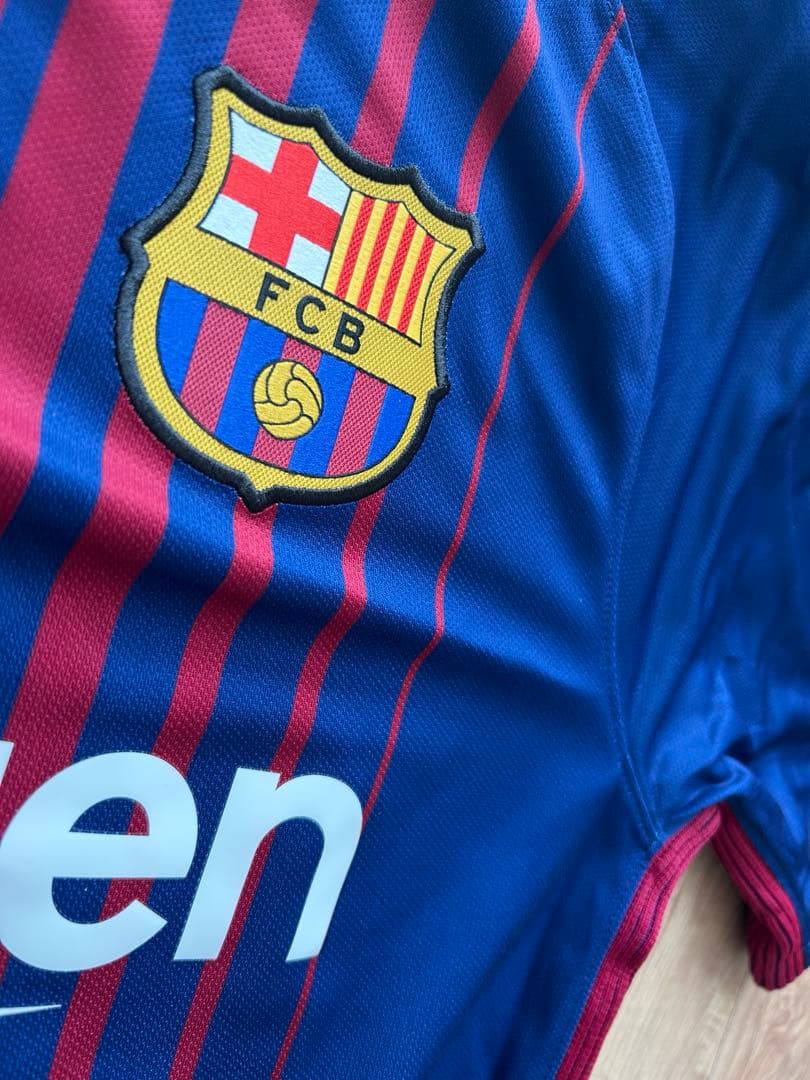FC Barcelona 2017 Nike ナイキサッカーシャツ イニエスタ