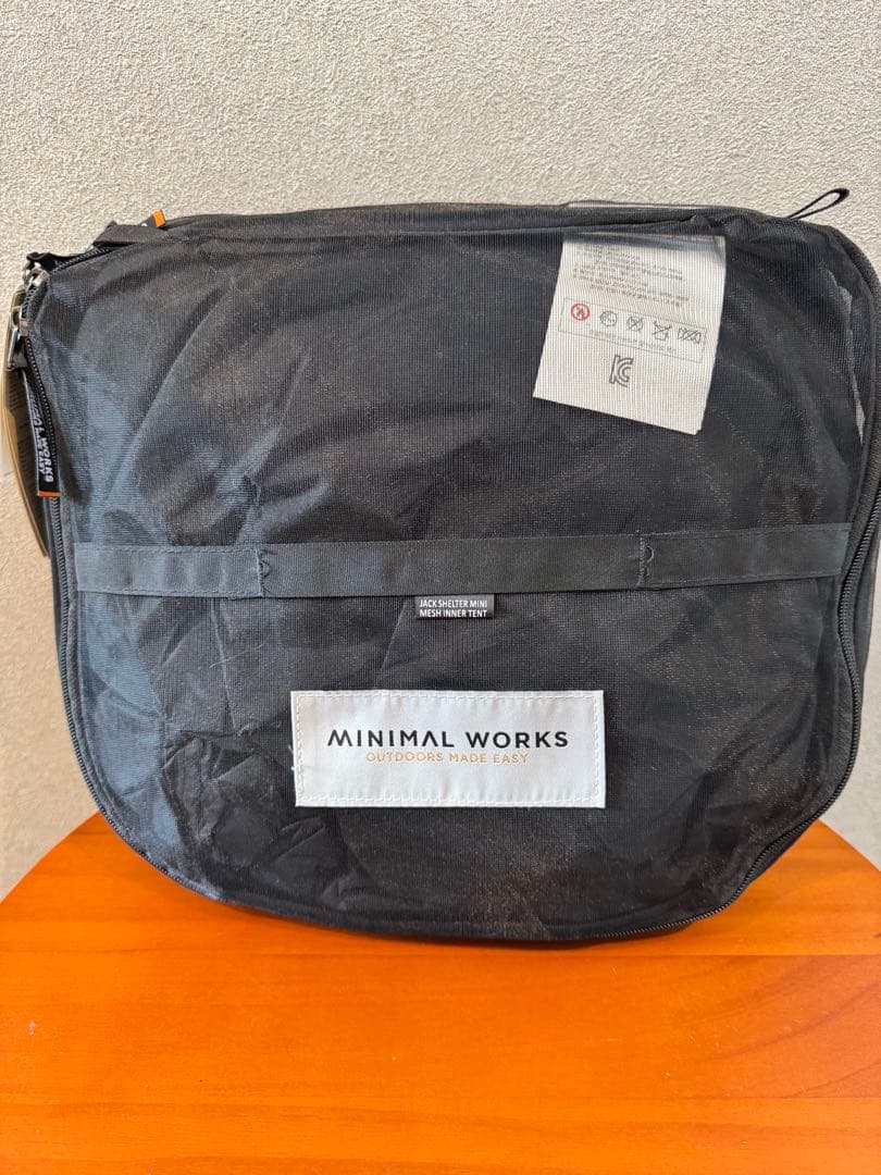MINIMALWORKSJACKSHELTERMINI本体/インナーテントセット