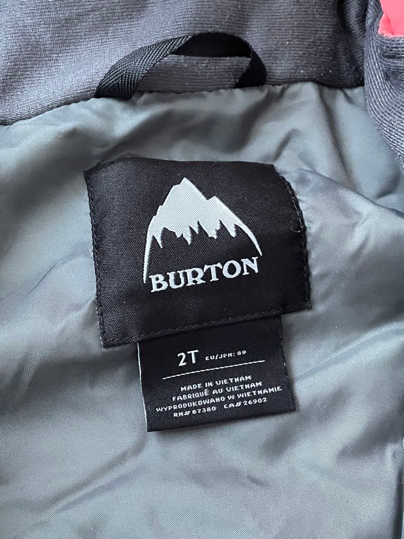 バートン　スノーウェア　キッズ　2T 90〜100
