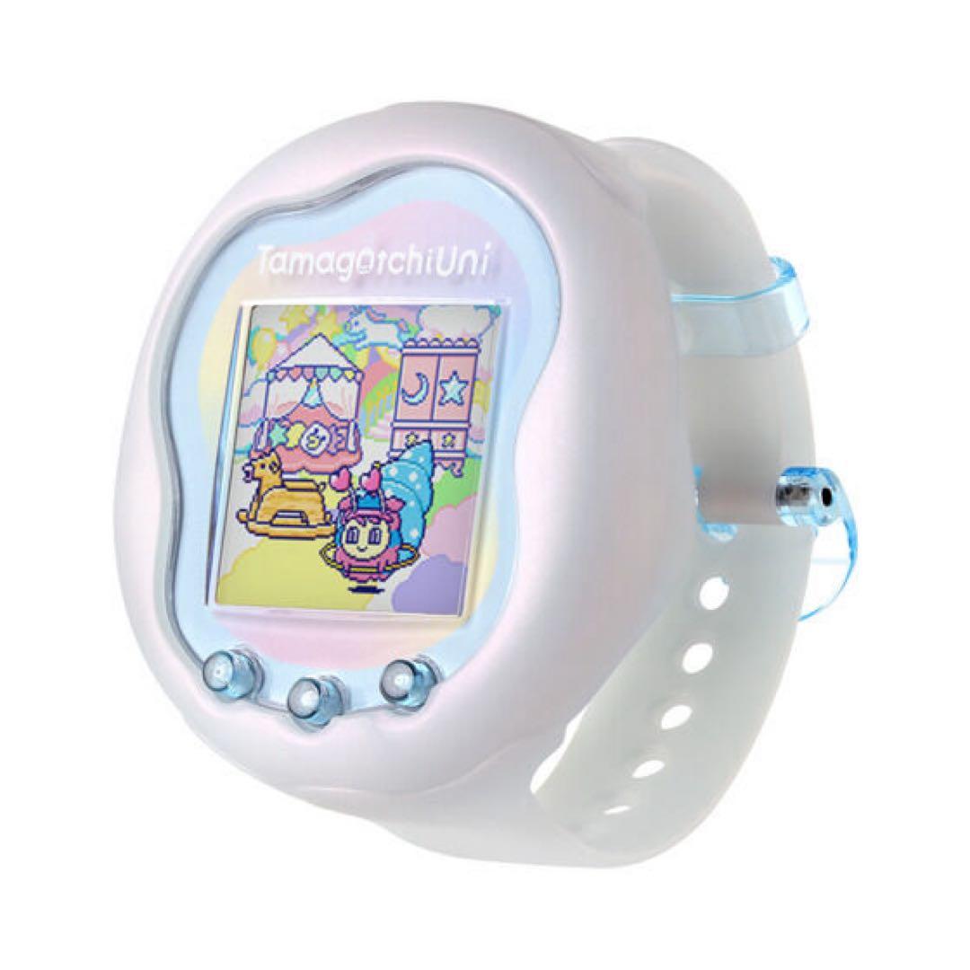 【新品未開封】 Tamagotchi Uni Aurora Pink White