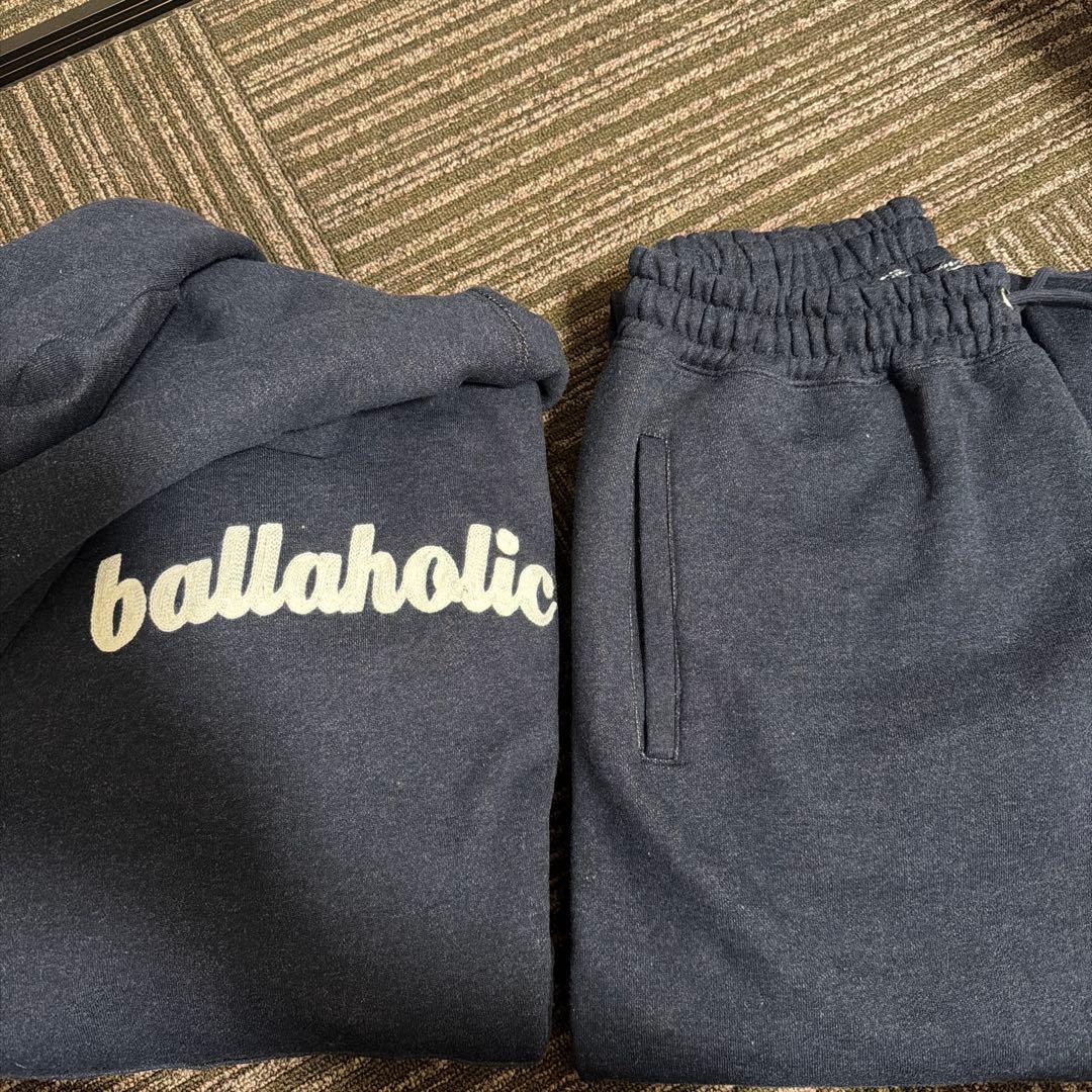 モ*ー様 ballaholic スウェットシャツ＆パンツセット XXL ネイビー