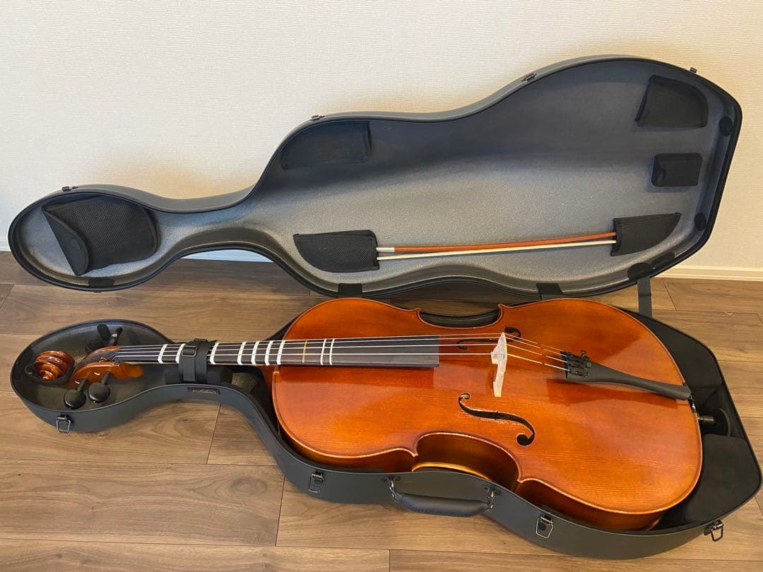 チェロ本体・付属品・ハードケース