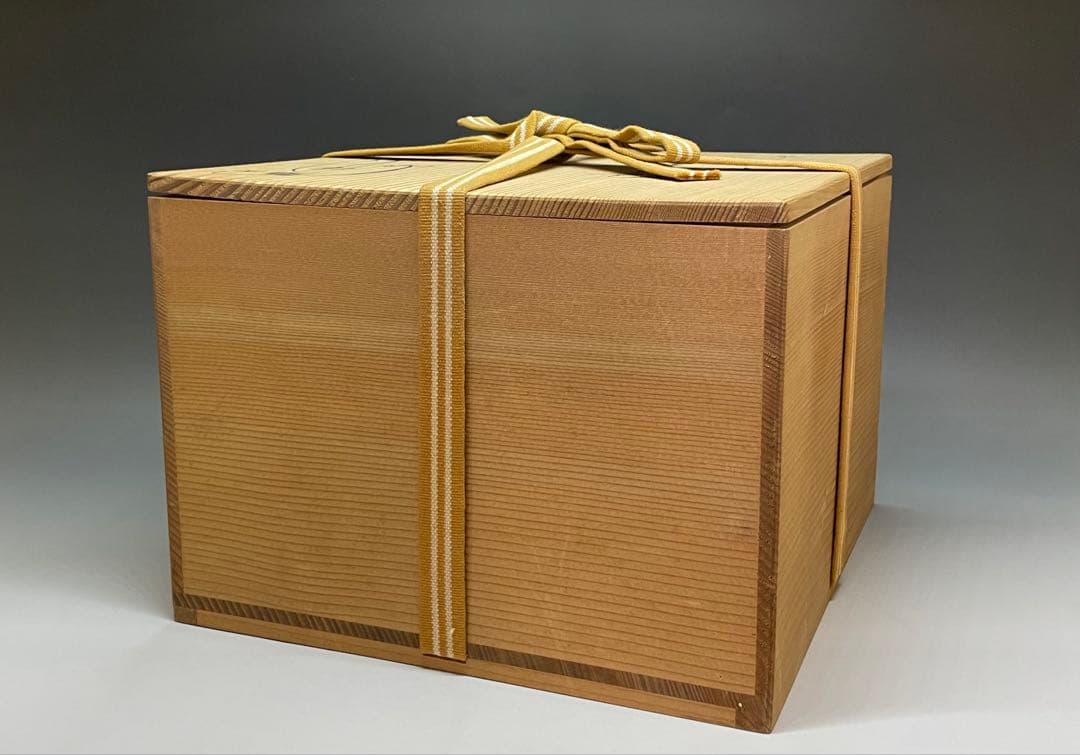 人間国宝　佐藤浄清　茶釜　雪景地紋　富士釜　釜釻　共箱　X803