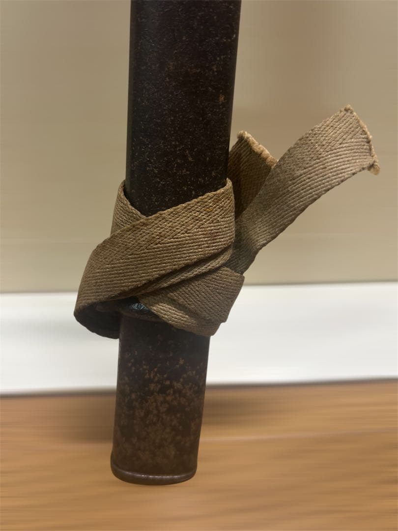 【希少価値】旧日本軍 軍刀 拵えのみ 58.5cm 鉄製