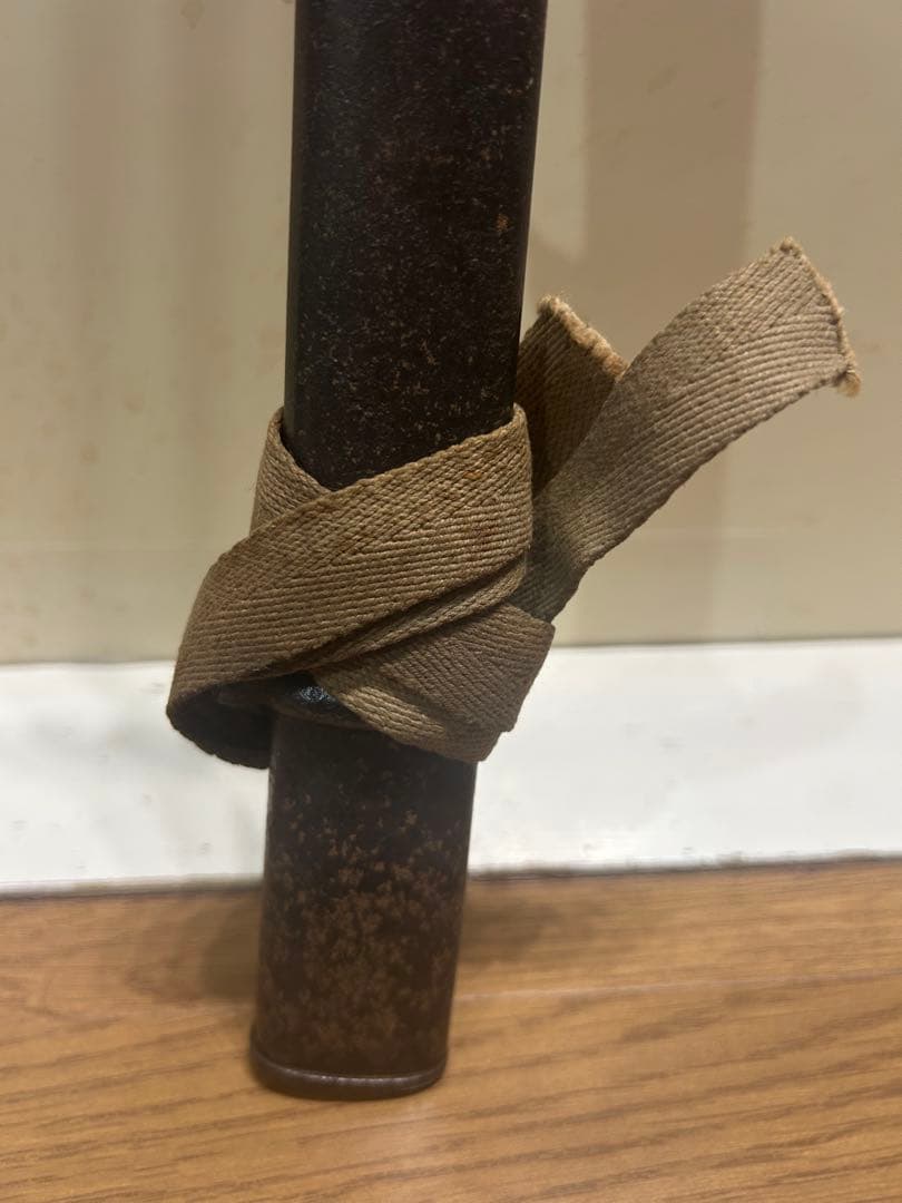 【希少価値】旧日本軍 軍刀 拵えのみ 58.5cm 鉄製