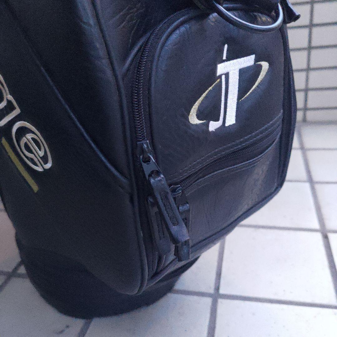 希少 TOUR EDGE キャディーバッグ ゴルフバッグ ブラック ツアーエッジ