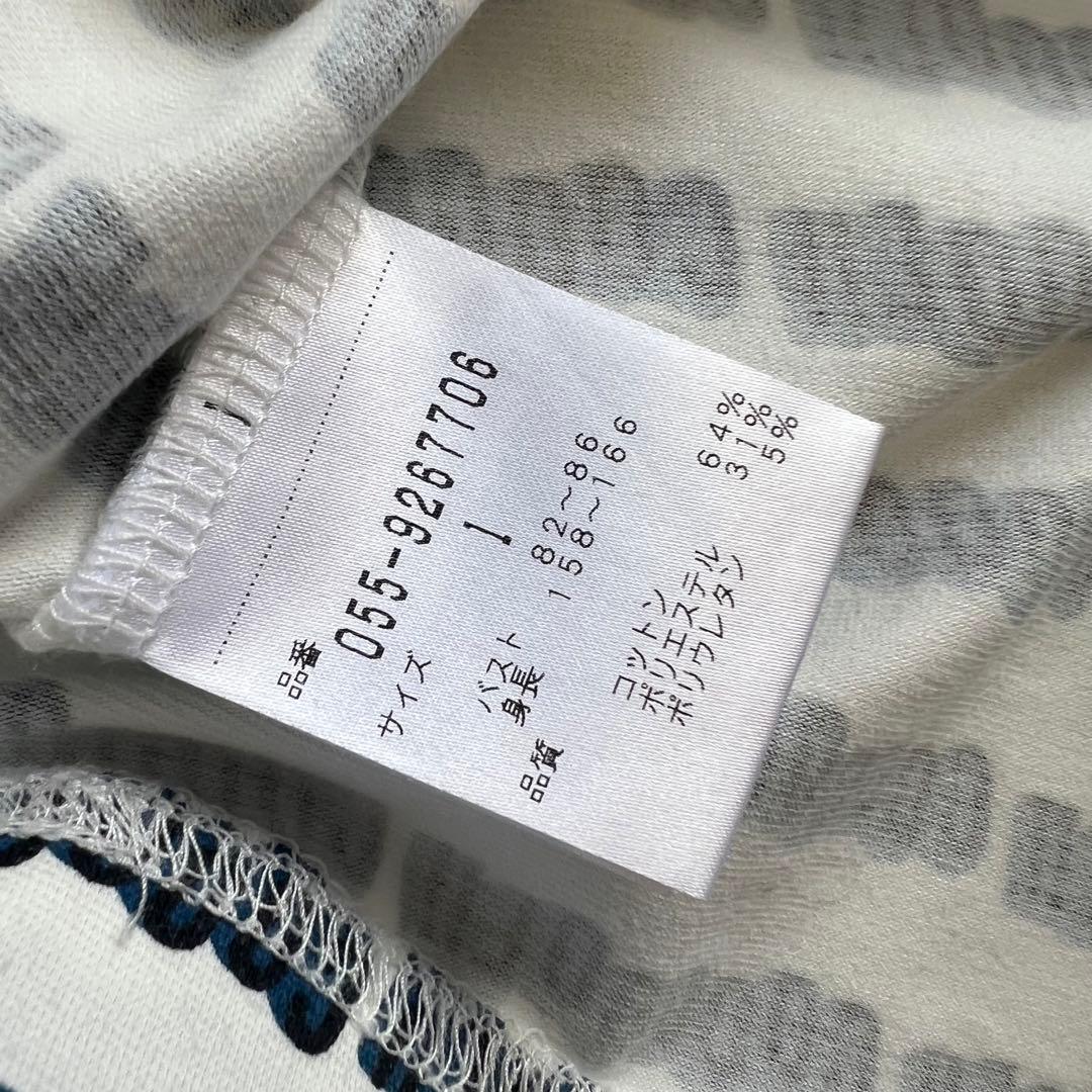 PEARLY GATES パーリーゲイツ　セットアップ　ボーダー　スカート 1