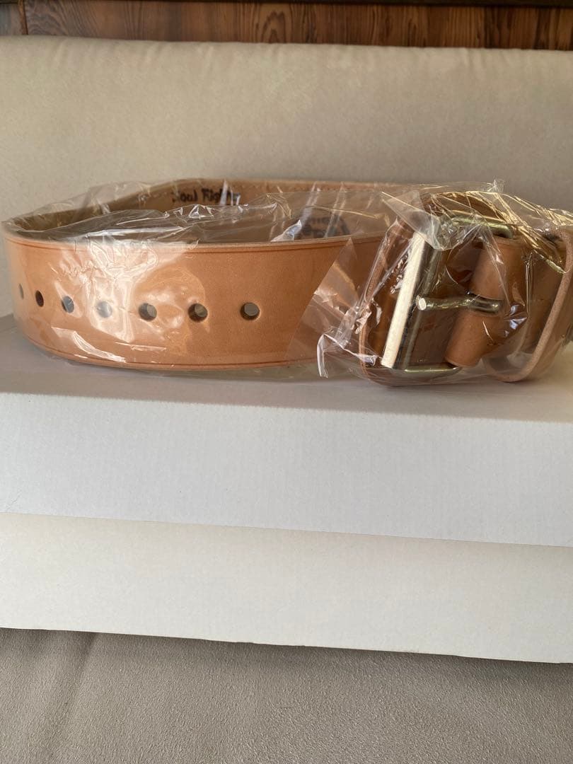 ニコライ堂ベルトLサイズ　パワーベルト　トレーニング　リフティング　ウエサカ