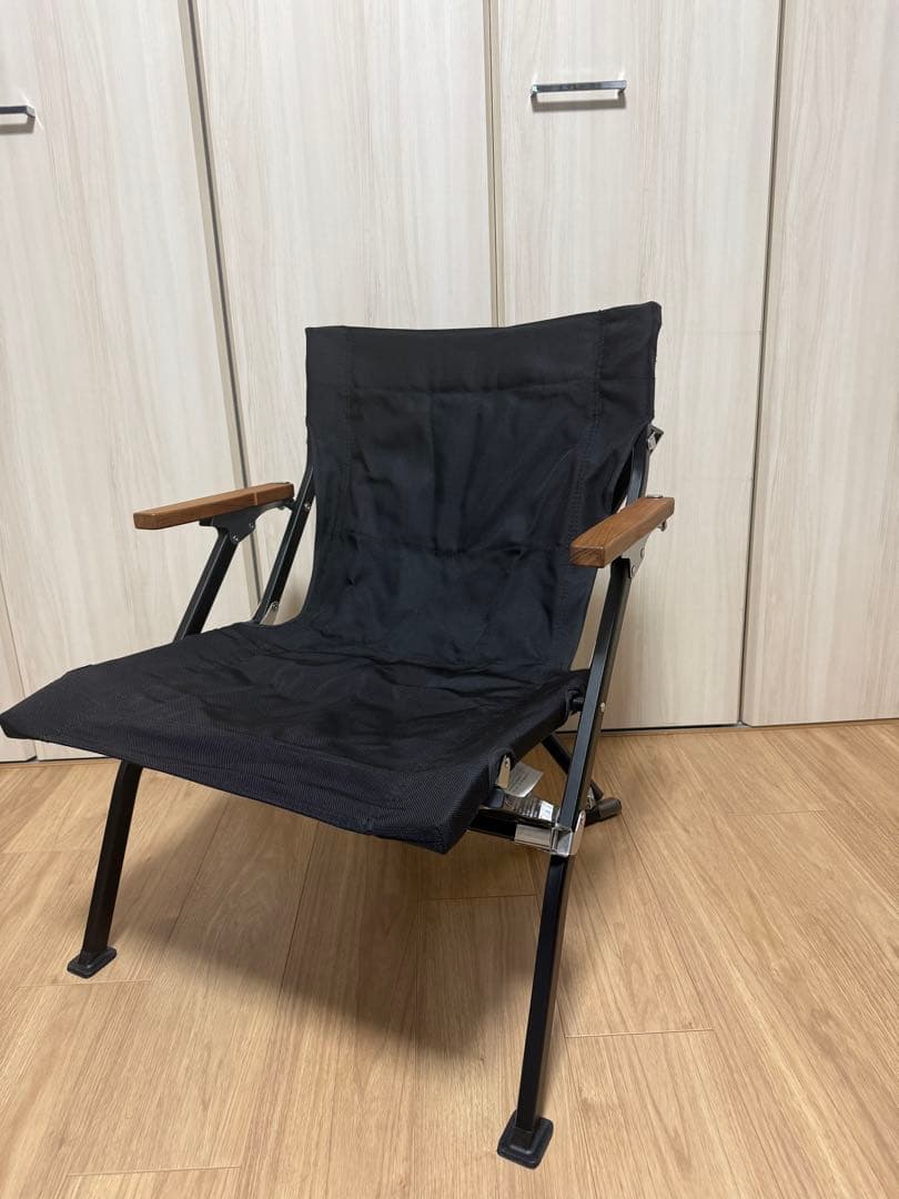 スノーピーク　ローチェアショートブラック１脚