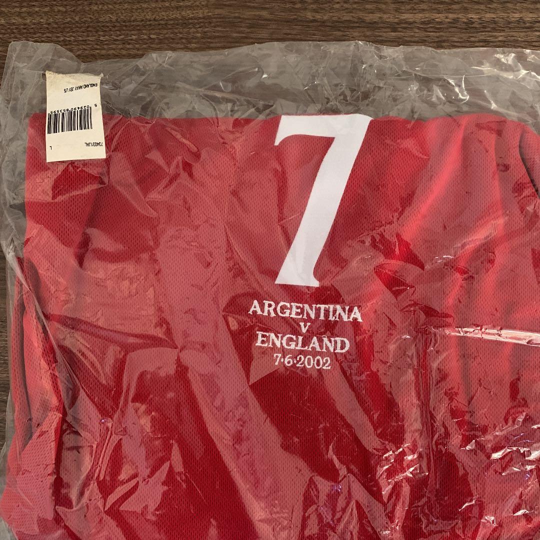 イングランド代表ユニフォーム　2002W杯　ベッカム