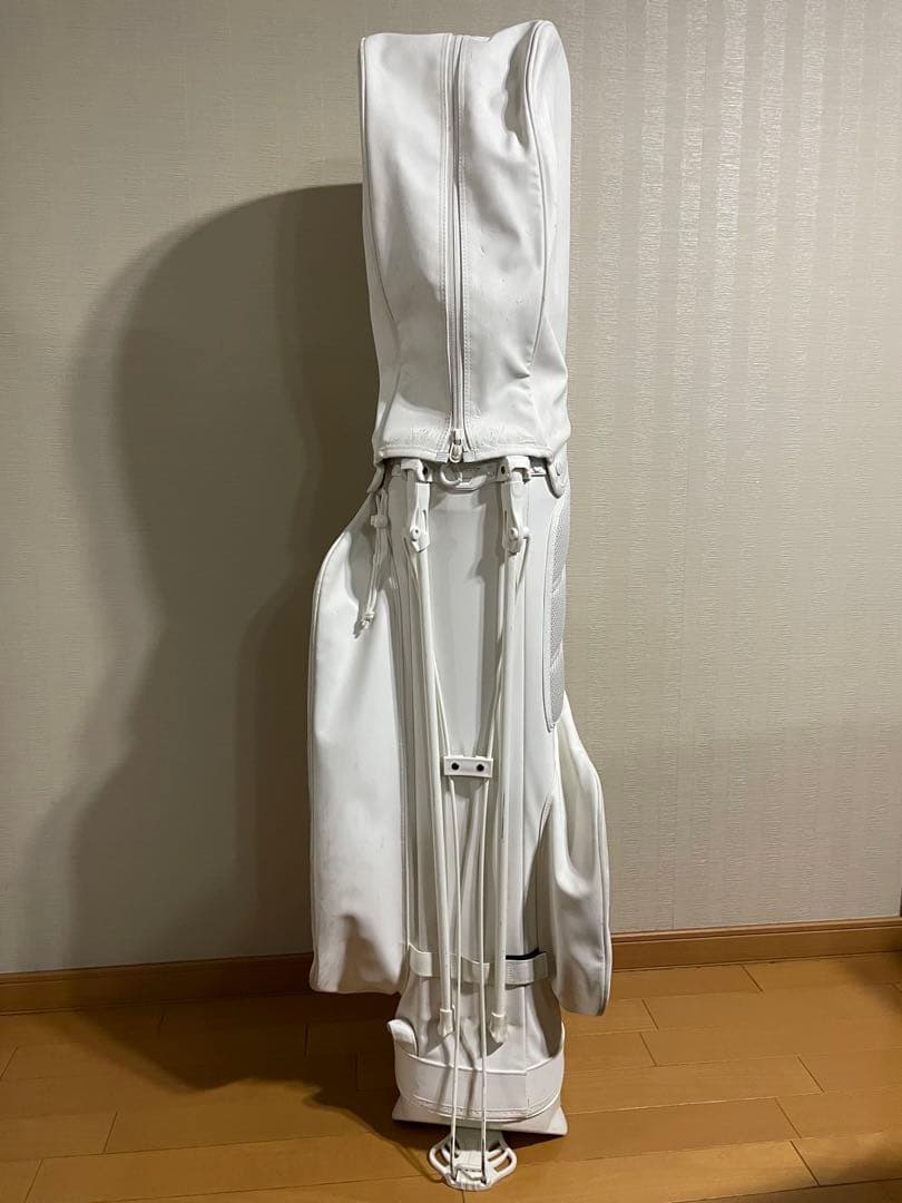 マスターバニー　ホワイト キャディバッグ スタンド機能付き