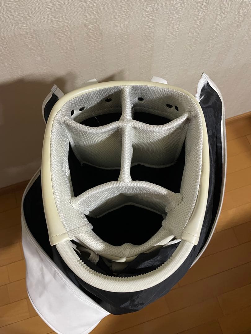 マスターバニー　ホワイト キャディバッグ スタンド機能付き
