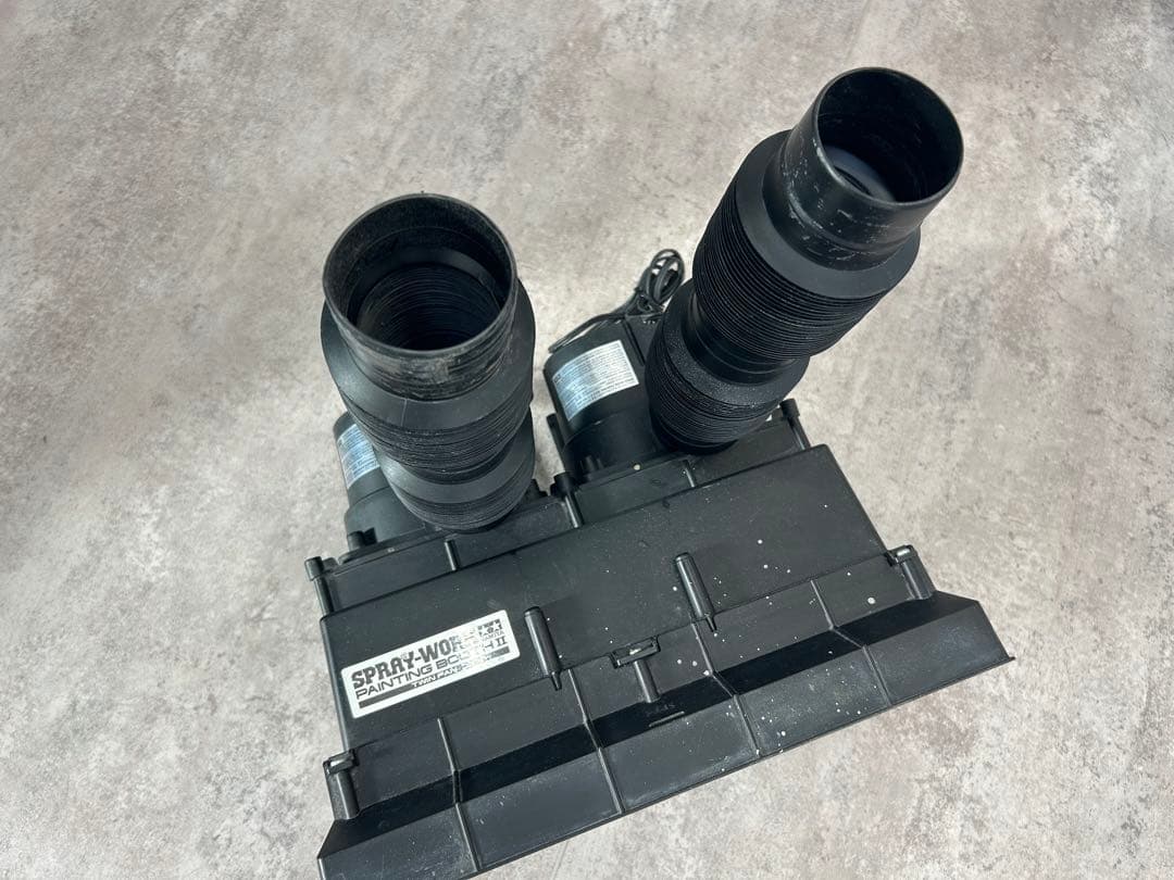 タミヤ　スプレーワーク　ペインティングブースⅡ　ツインファン　塗装ブース