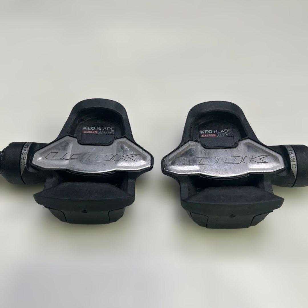 6021程度良好 ルックKEO BLADE CARBON CERAMIC ペダル