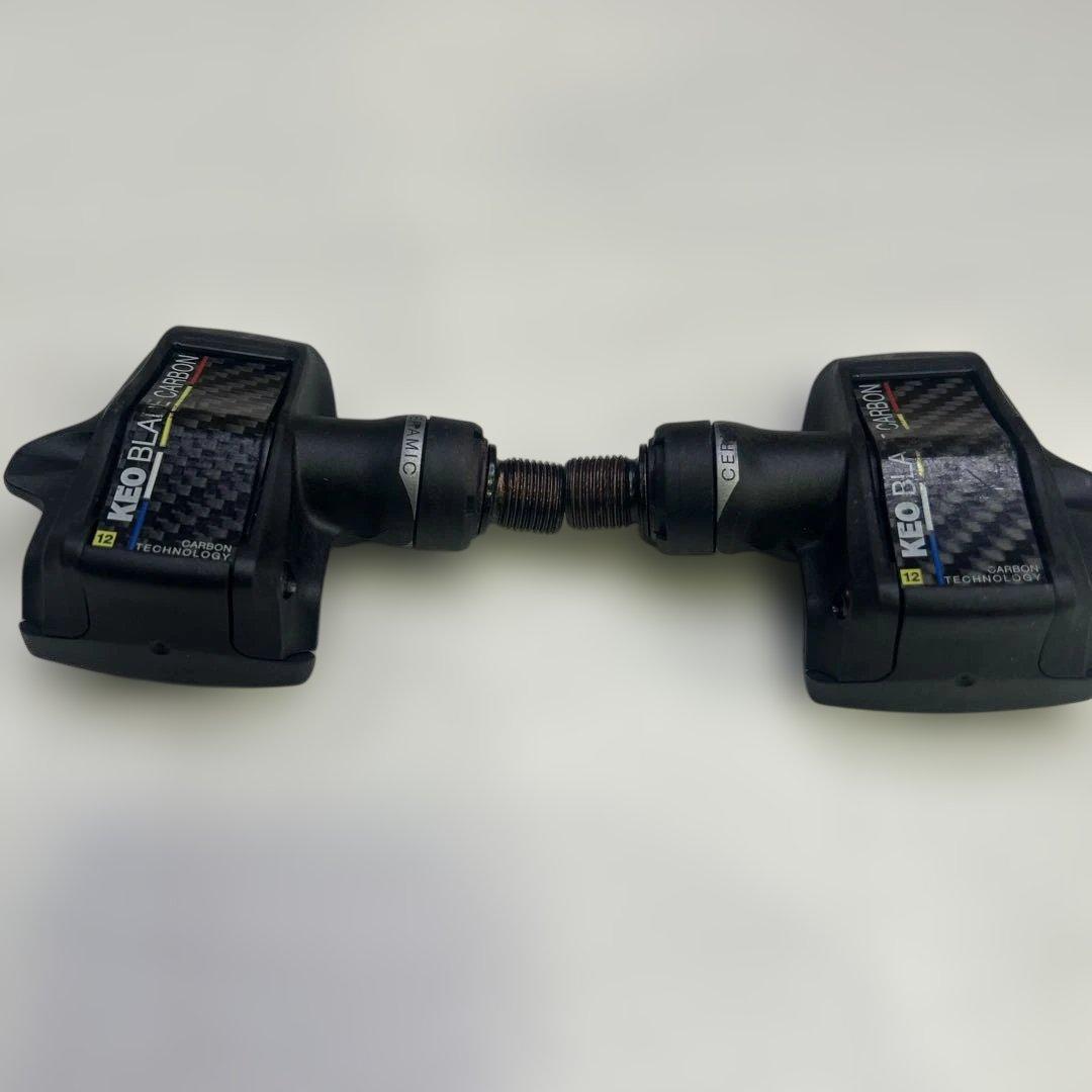 6021程度良好 ルックKEO BLADE CARBON CERAMIC ペダル