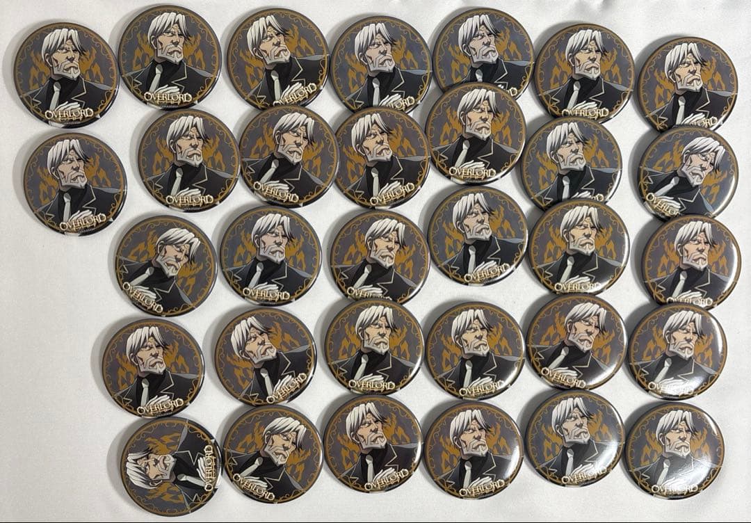 J 劇場版「オーバーロード」聖王国編トレーディング缶バッジ　セバス・チャン