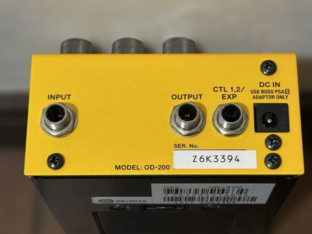 値下室内試奏のみ BOSS OD-200 ハイブリッドドライブ