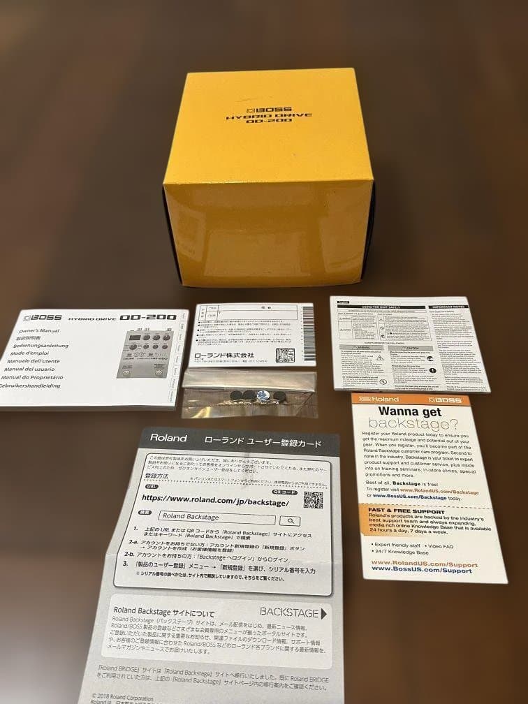 値下室内試奏のみ BOSS OD-200 ハイブリッドドライブ
