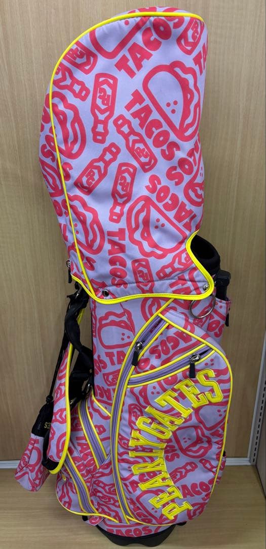 パーリーゲイツ タコスデザイン ゴルフバッグ キャディバッグ