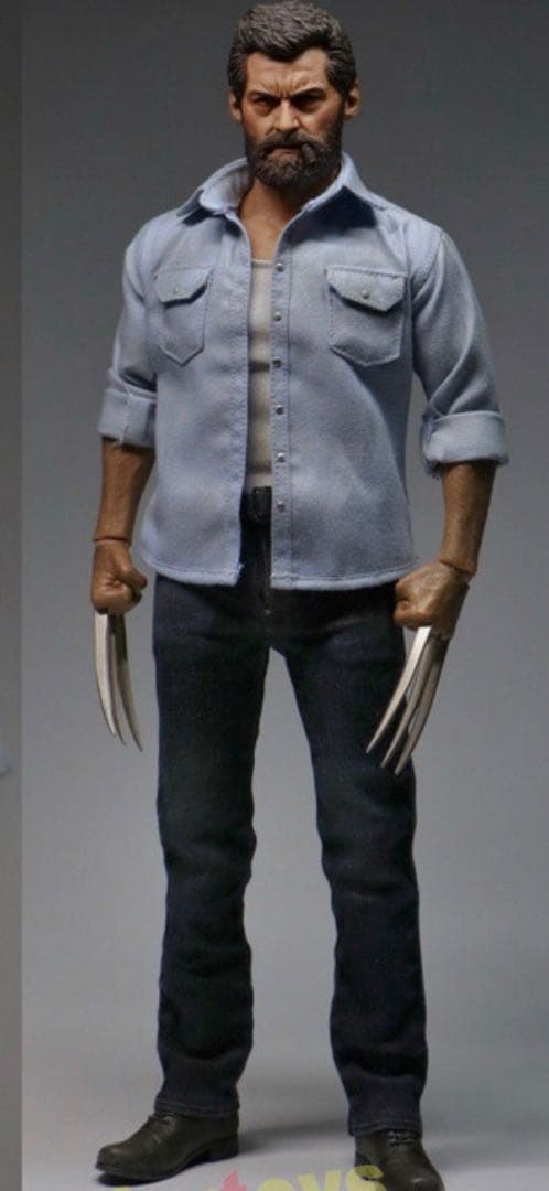 1/6 ウルヴァリン フィギュア ELEVEN製 ローガン 可動 美品 爪付き