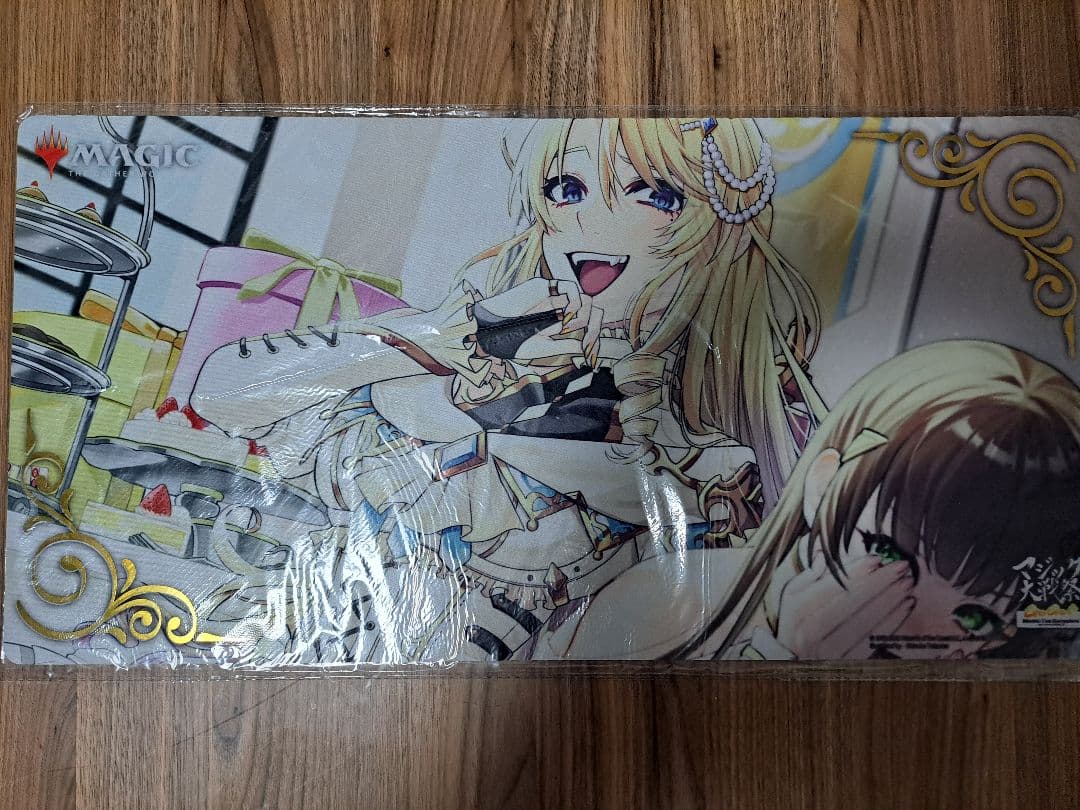 息詰まる徴税　プレイマット　マジック大戦祭 箔押し