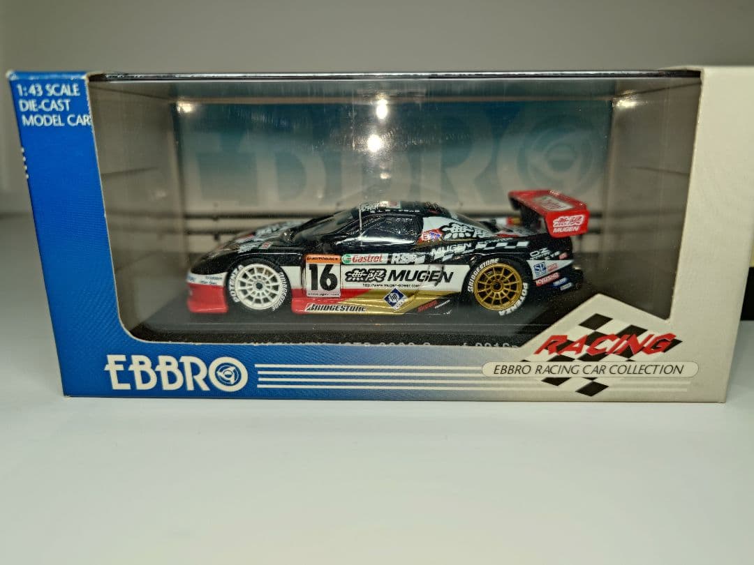 エブロ1/43 無限 NSX JGTC 2002 Castrol #16